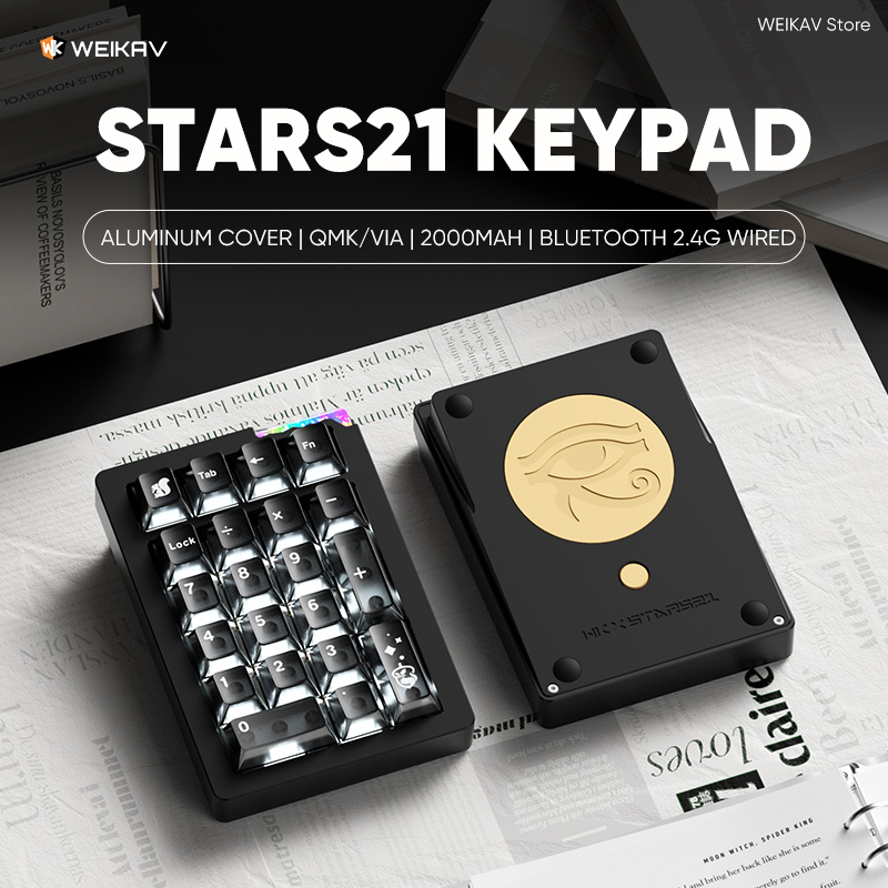Keyboard Numpad Separate - Original WEIKAV Stars21 Wireless Aluminum Keypad