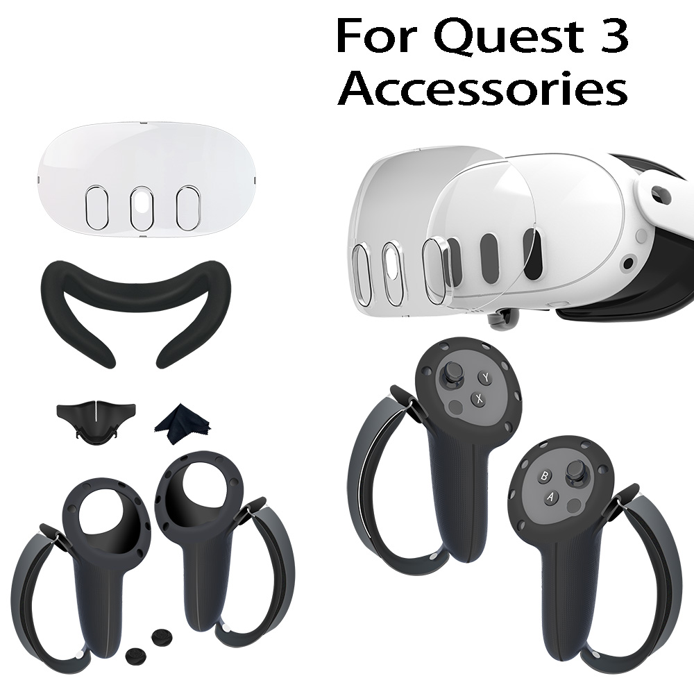 Controller Grip Cover - All-in-One Accessories Kit for Meta Quest