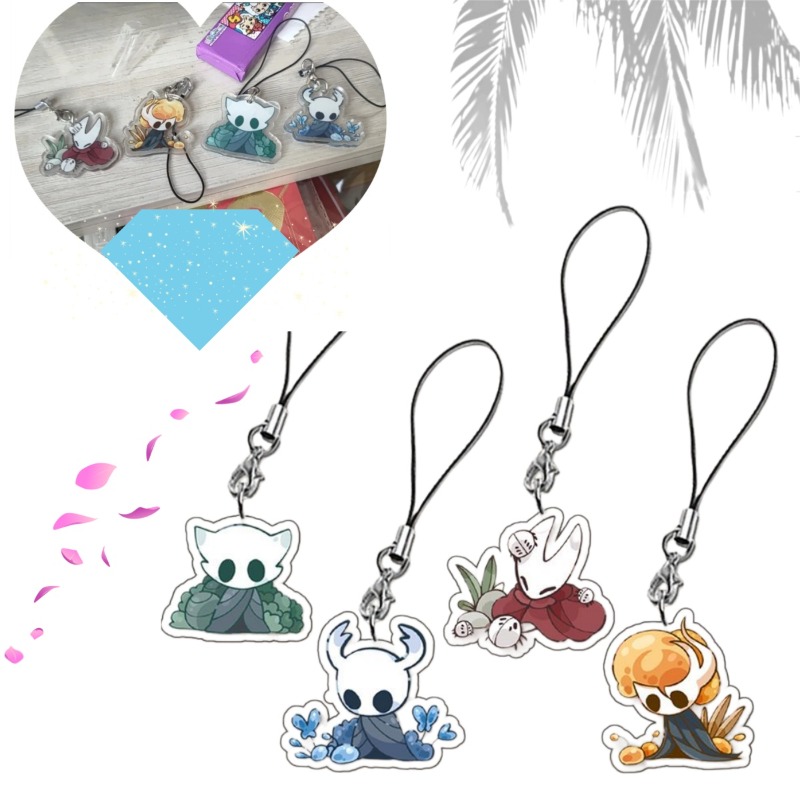 Gaming Accessories For Phone - Hollow Knight Game Phone Chain Double