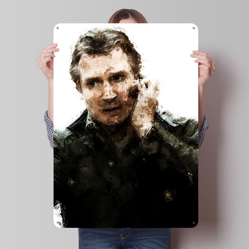 Gaming Accessories Europe - Liam Neeson Artwork Printing Poster Customized