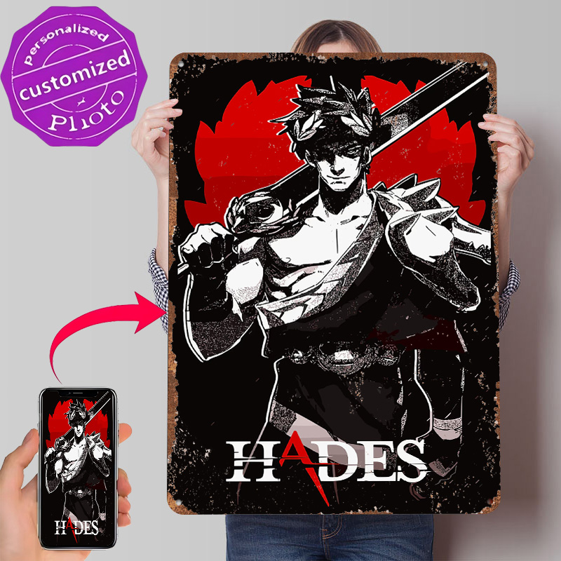 Gaming Accessories Europe - Hades Game Metal Poster Customized Wall