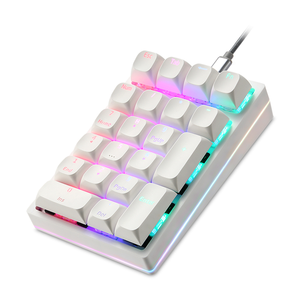 Keyboard Numpad Separate - K24Pro 21Keys Number Pad Mechanical Numeric