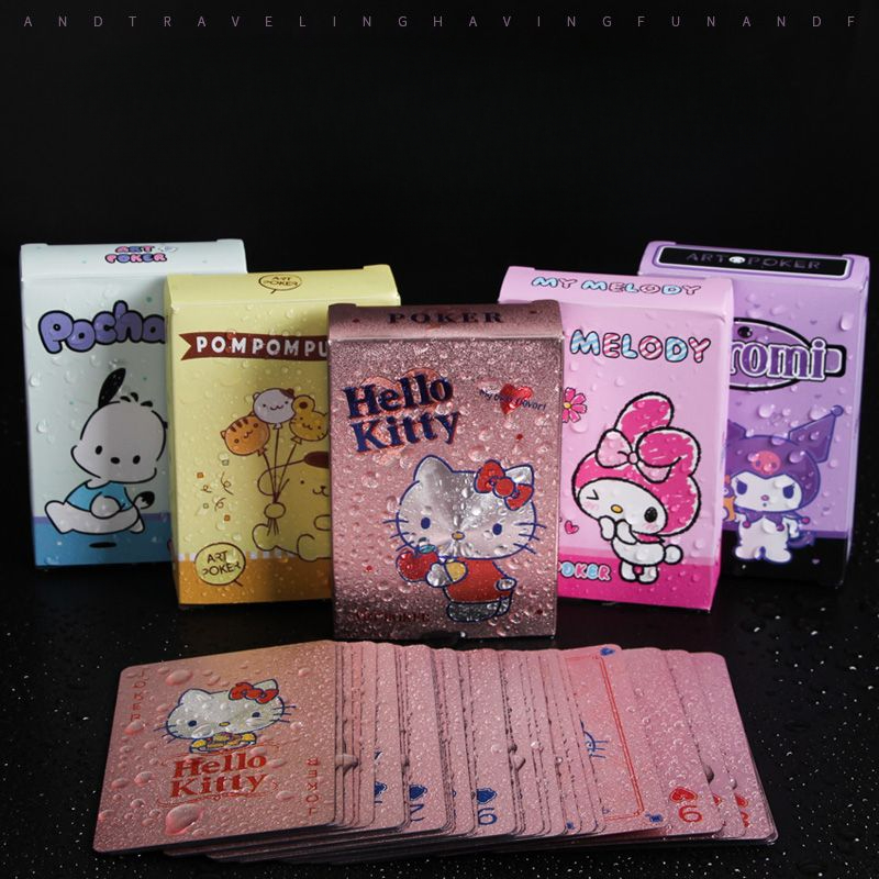 Gaming Accessories Japan - New Hello Kitty Playing Cards Delicate