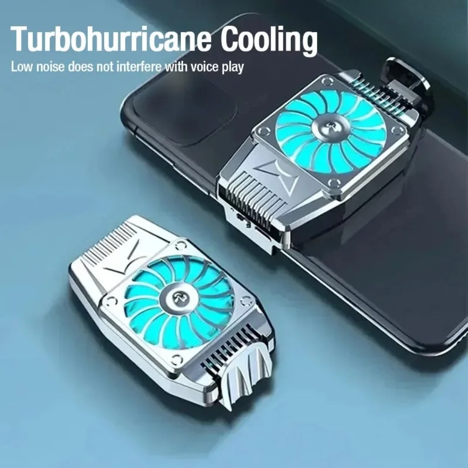 Gaming Accessories For Phone - Portable Back Clip Cooling Mini Air-cooled