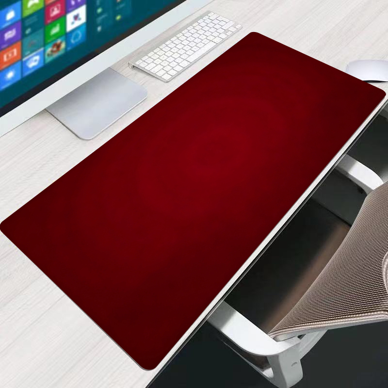 Gaming Accessories Deals - Red Mouse Pad Office Extended Desk
