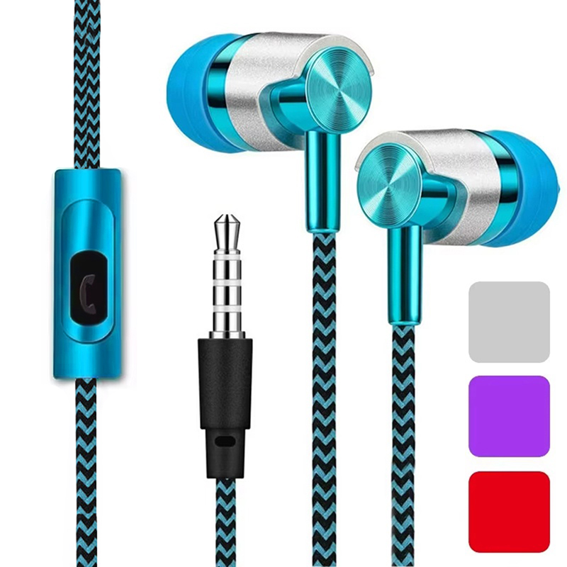 Gaming Accessories For Phone - In-Ear Wired Headphones HiFi Bass 3.5mm