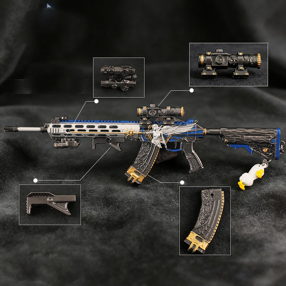 Gaming Accessories In China - 22cm Detachable Toy Gun Keychain Metal