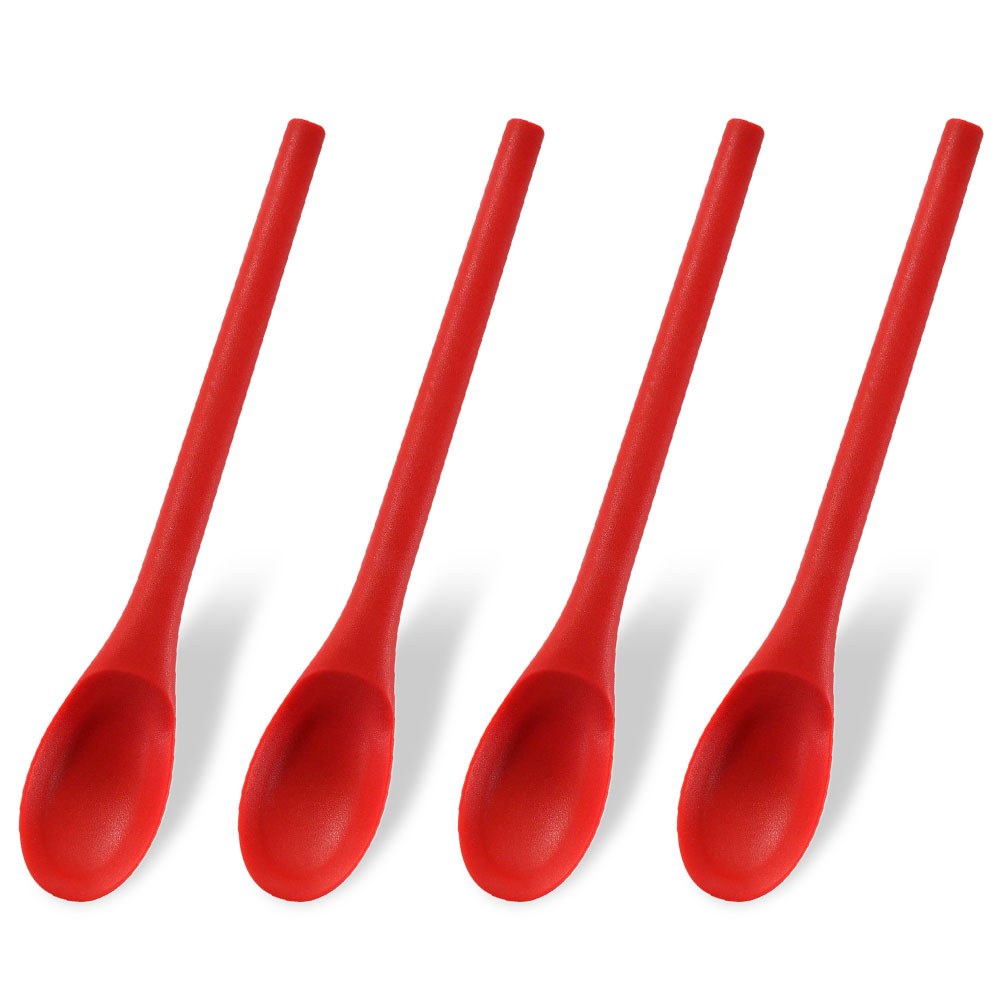 Gaming Kitchen Accessories - 4Pcs Silicone Spoon Kitchen Cooking Integrated