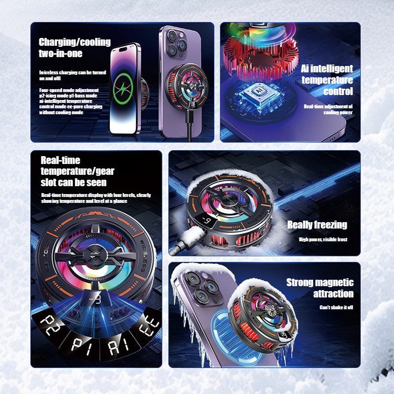 K28 Magnetic Semiconductor Pho - Gaming Accessories For Phone 评论和价格