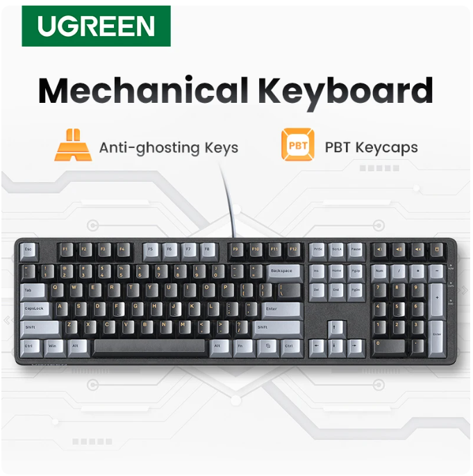UGREEN Keyboard Mechanical Wir - Gaming Accessories Keyboards 评论和价格