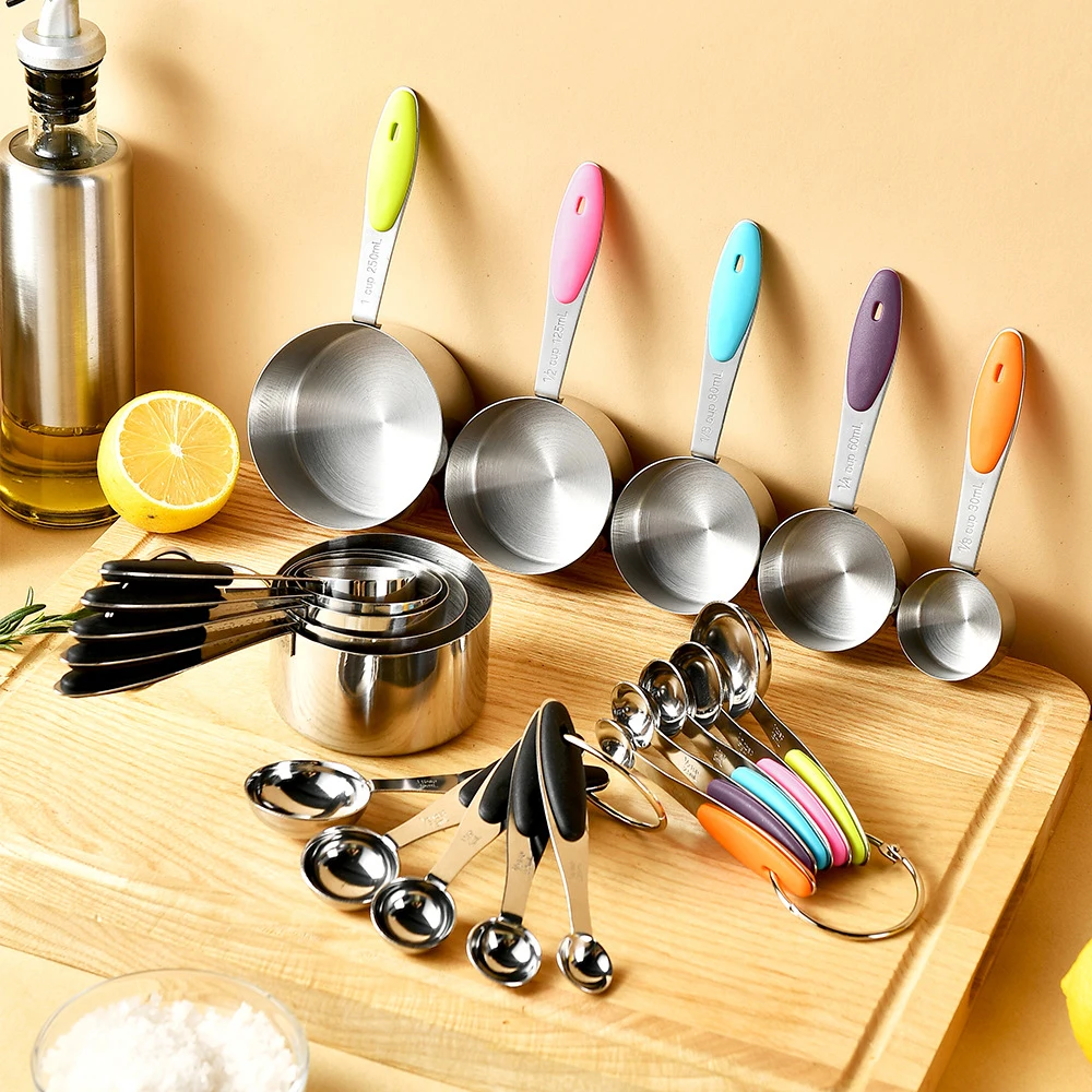 5/10Pcs Stainless Steel Measur - Gaming Kitchen Accessories 评论和价格