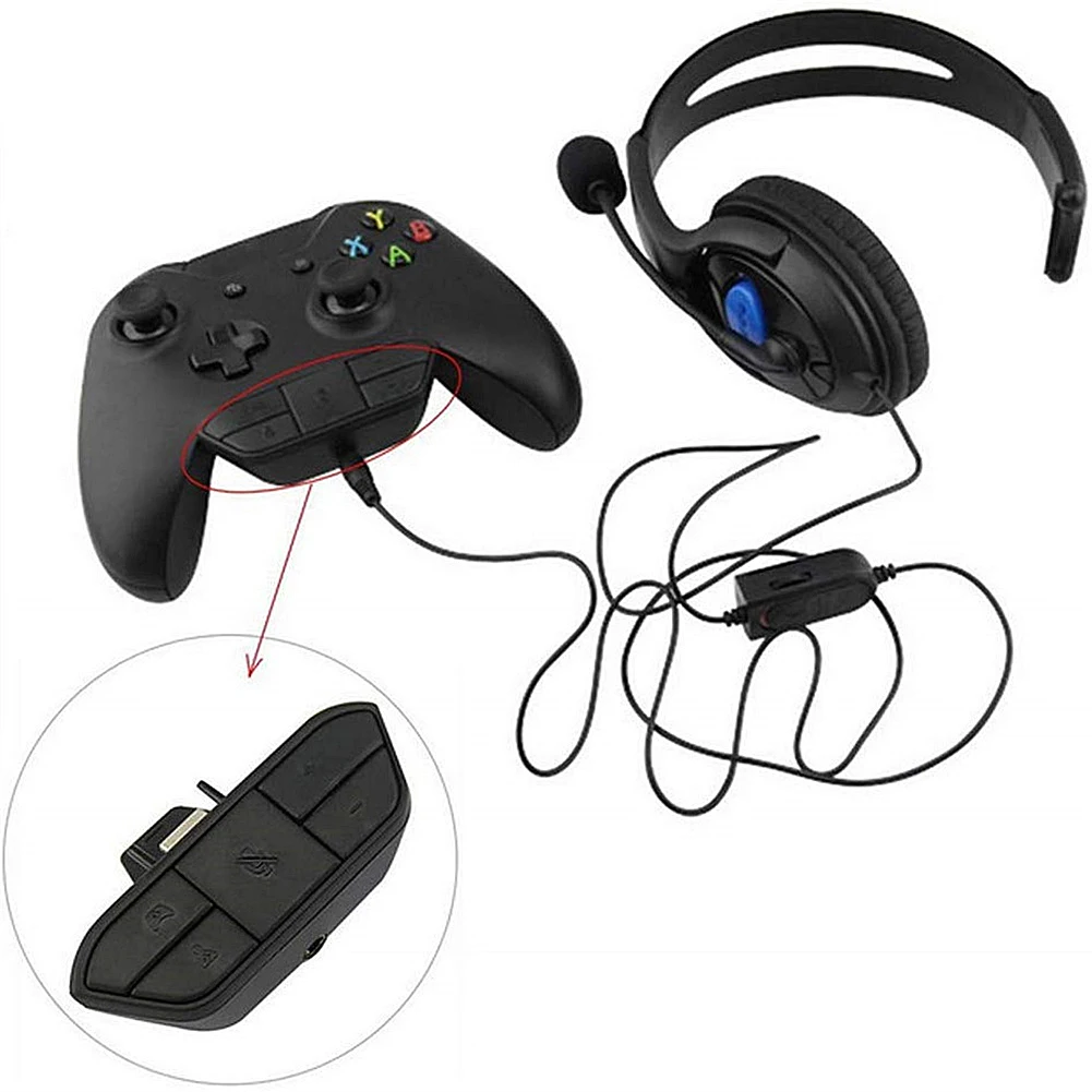 Stereo Headset Adapter for Xbo - Gaming Accessories Headset 评论和价格
