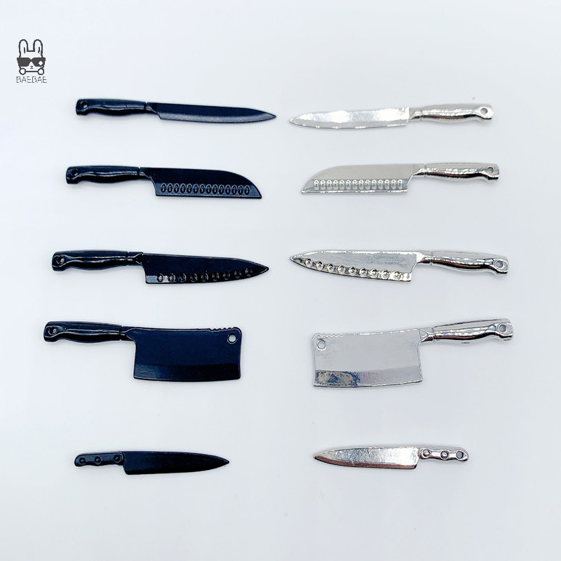 1/12 Dollhouse Mini Knives Mod - Gaming Kitchen Accessories 评论和价格