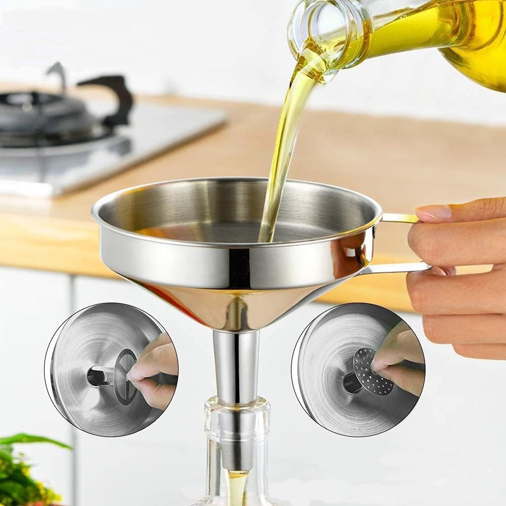 1Pc Stainless Steel Cooking Oi - Gaming Kitchen Accessories 评论和价格