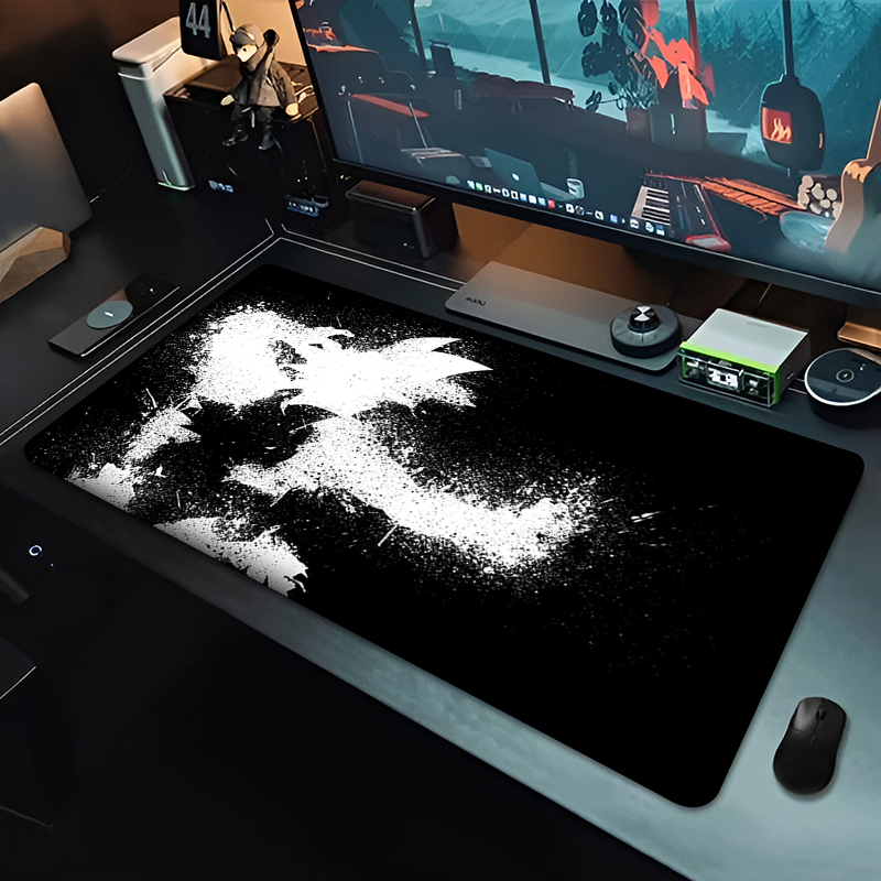 DBZ Black Anime Mouse Pad Drag - Gaming Accessories Deals 评论和价格