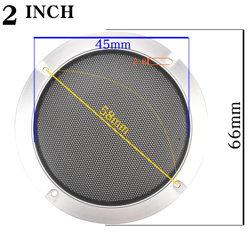 Silvery 2 3 4 5 6.5 8 10INCH S - Case Mesh Panel 评论和价格