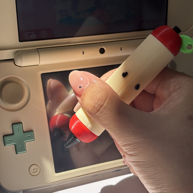 Stylus Pen Cute Apple Shape 3D - Gaming Accessories To 3D Print 评论和价格
