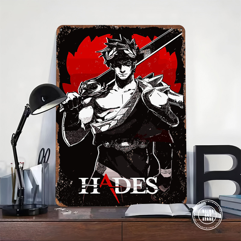 Hades Game Metal Poster Custom - Gaming Accessories Europe 评论和价格