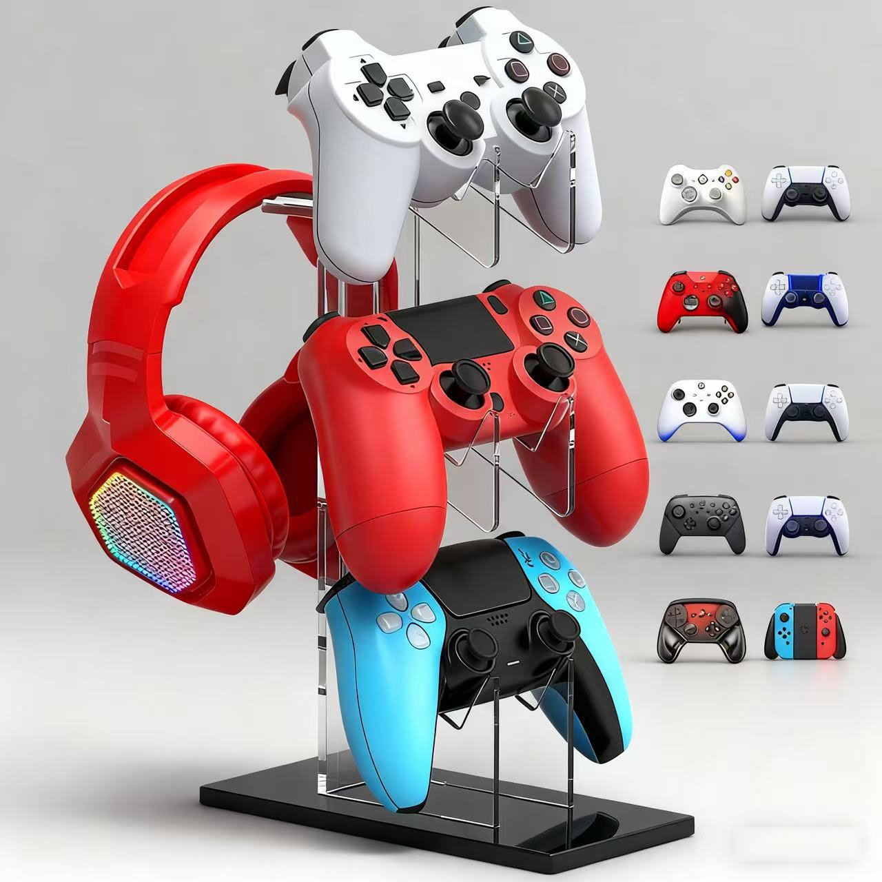 Universal 2/3 Tier Controller  - Gaming Accessories Headset 评论和价格
