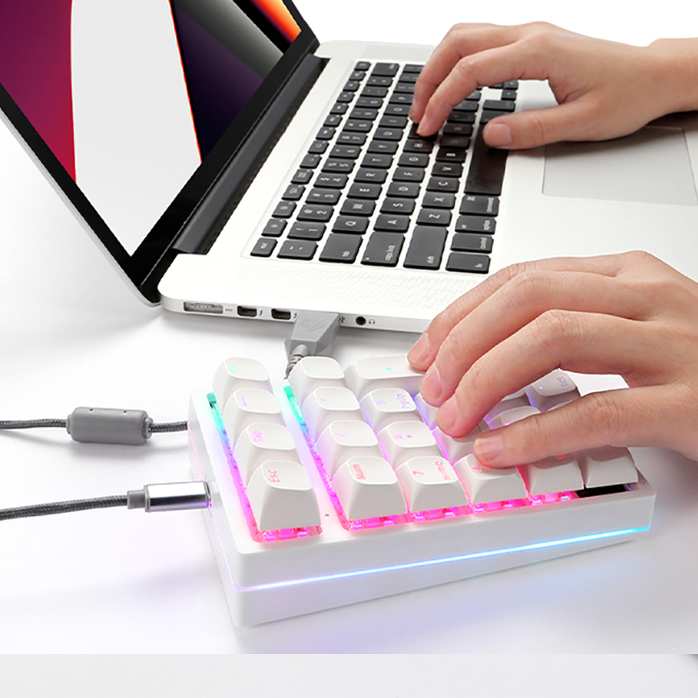 K24Pro 21Keys Number Pad Mecha - Keyboard Numpad Separate 评论和价格