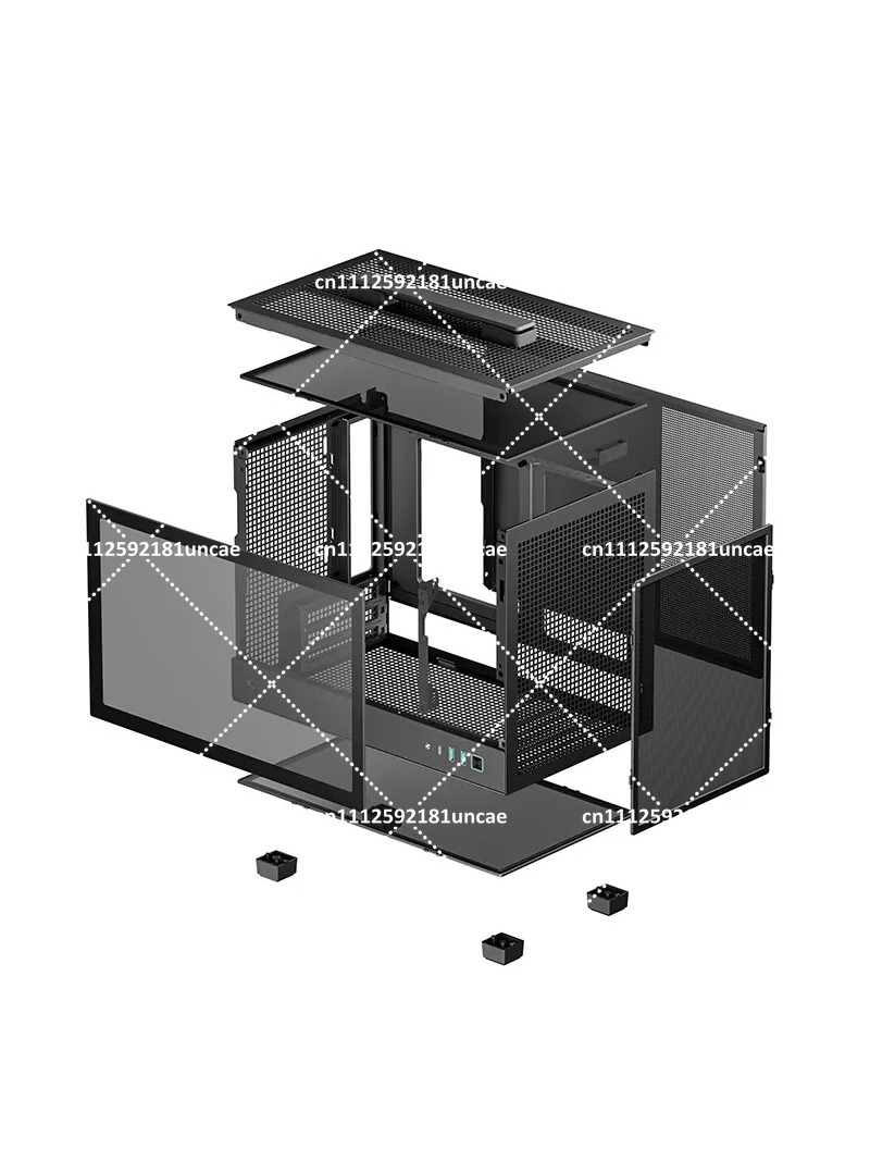 Portable ITX Computer Case wit - Case Mesh Panel 评论和价格