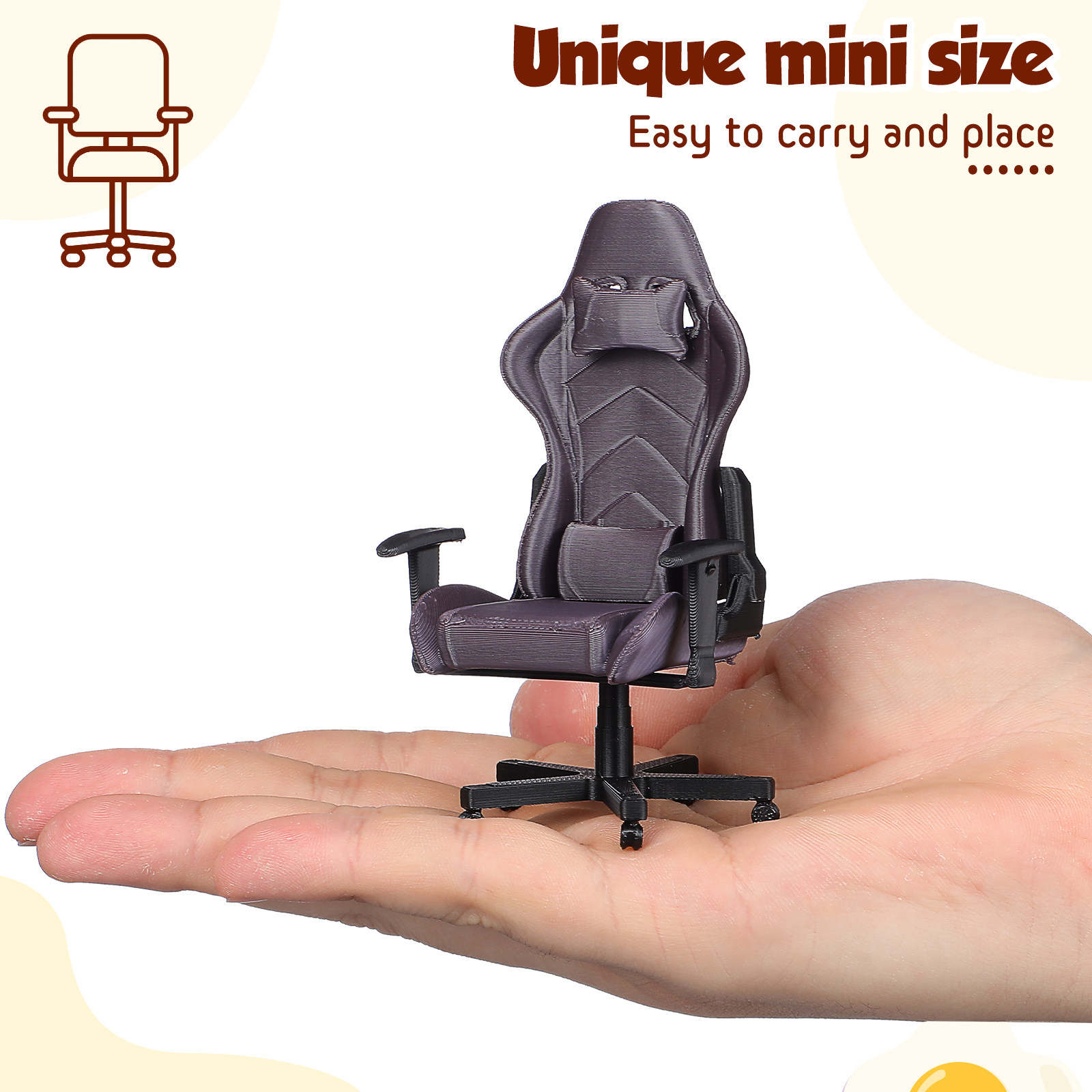 Miniature Gaming Desk Chair 1: - Gaming Accessories Europe 评论和价格