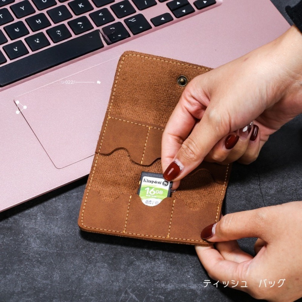 Memory Card Case Pu Leather Mu - Gaming Accessories For Phone 评论和价格