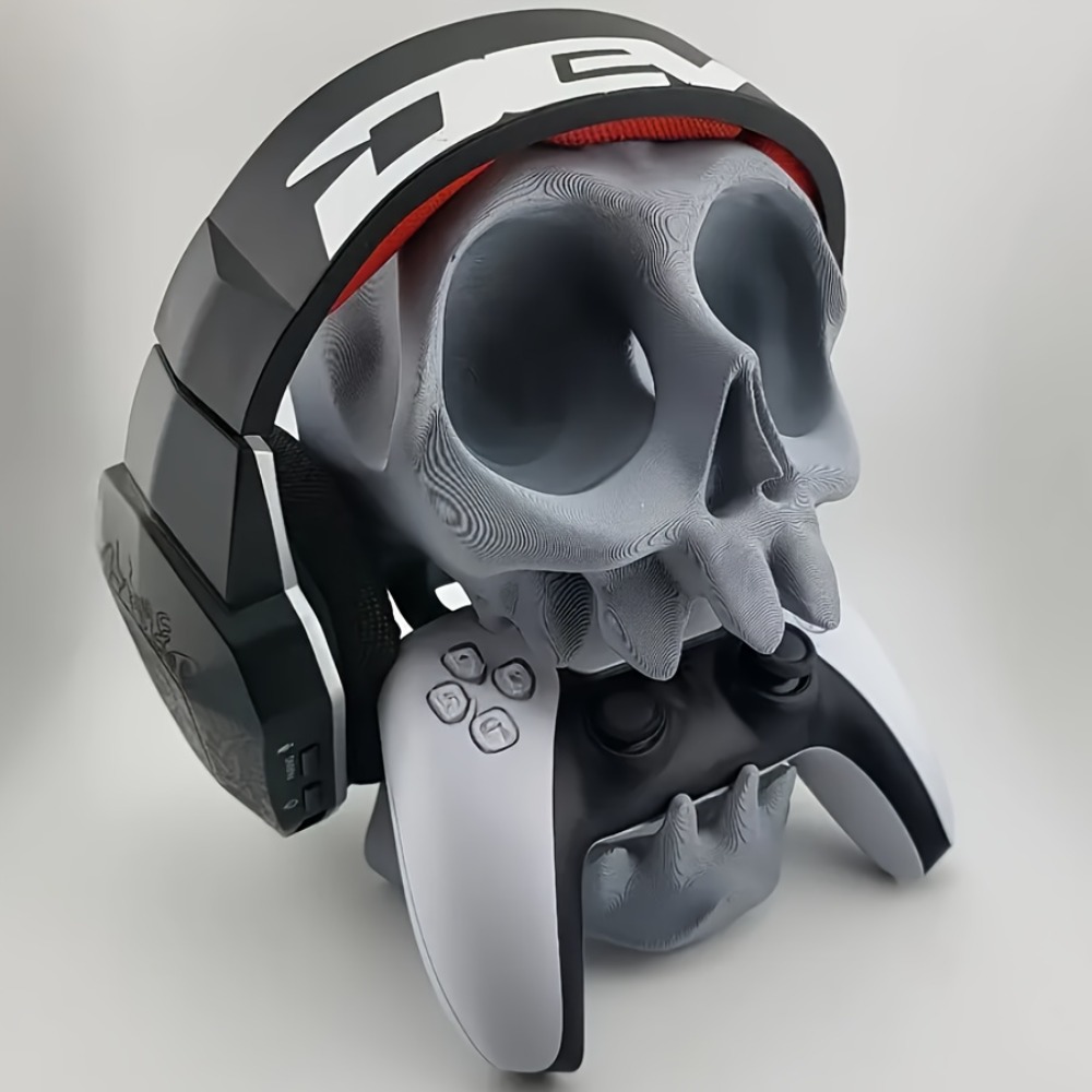 Skull Shaped Controller Stand  - Gaming Accessories Headset 评论和价格