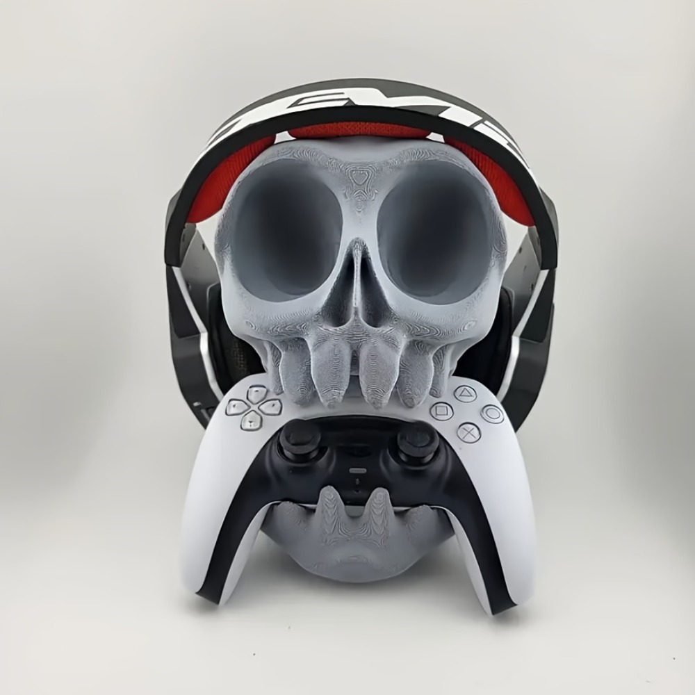 Skull Shaped Controller Stand  - Gaming Accessories Headset 评论和价格