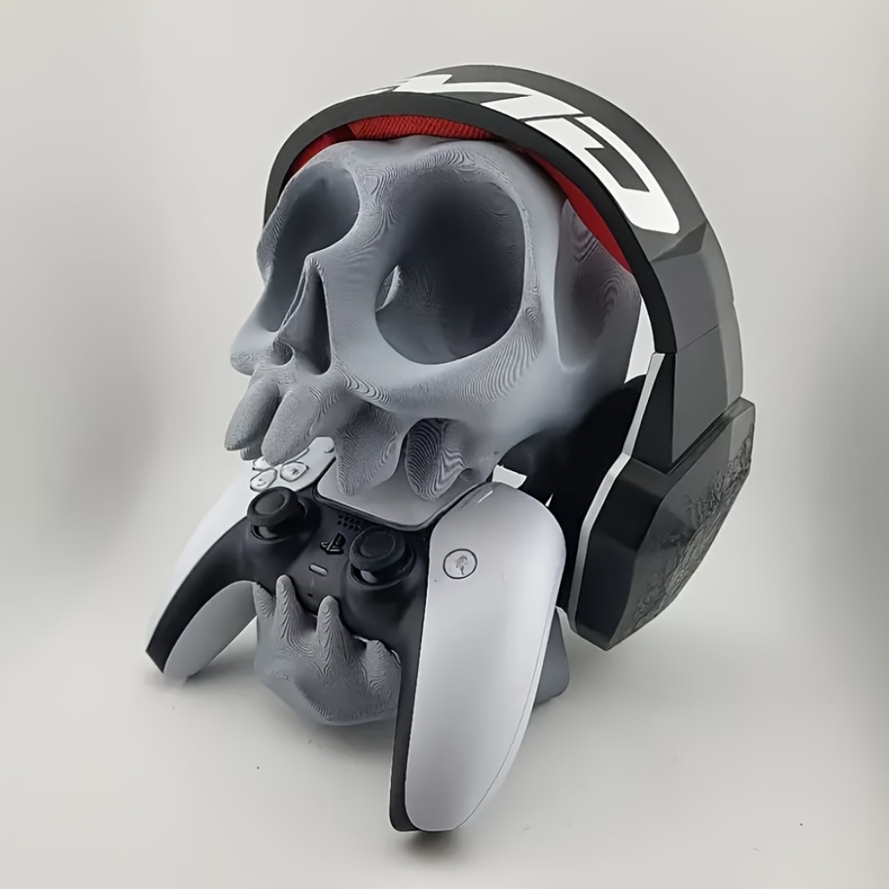 Skull Shaped Controller Stand  - Gaming Accessories Headset 评论和价格