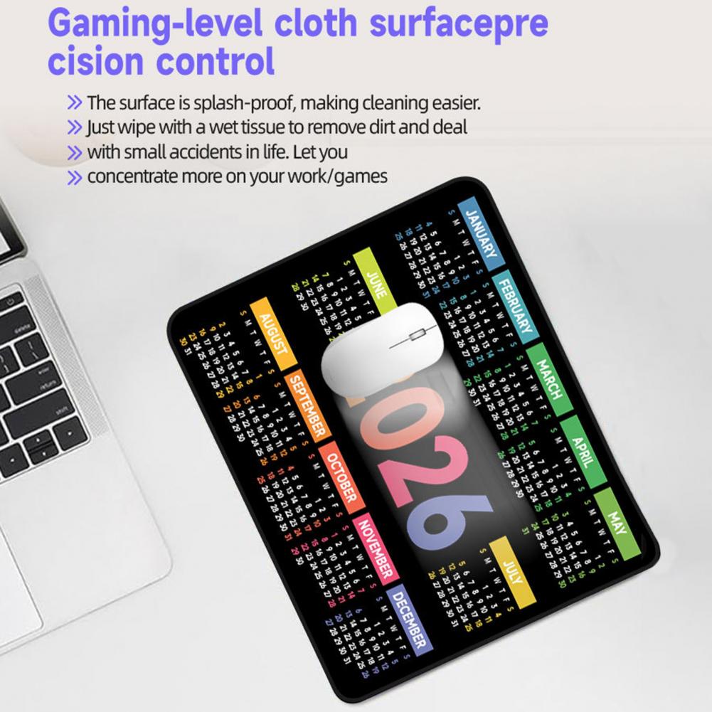 2026 Calendar Mouse Pad Waterp - Gaming Office Accessories 评论和价格