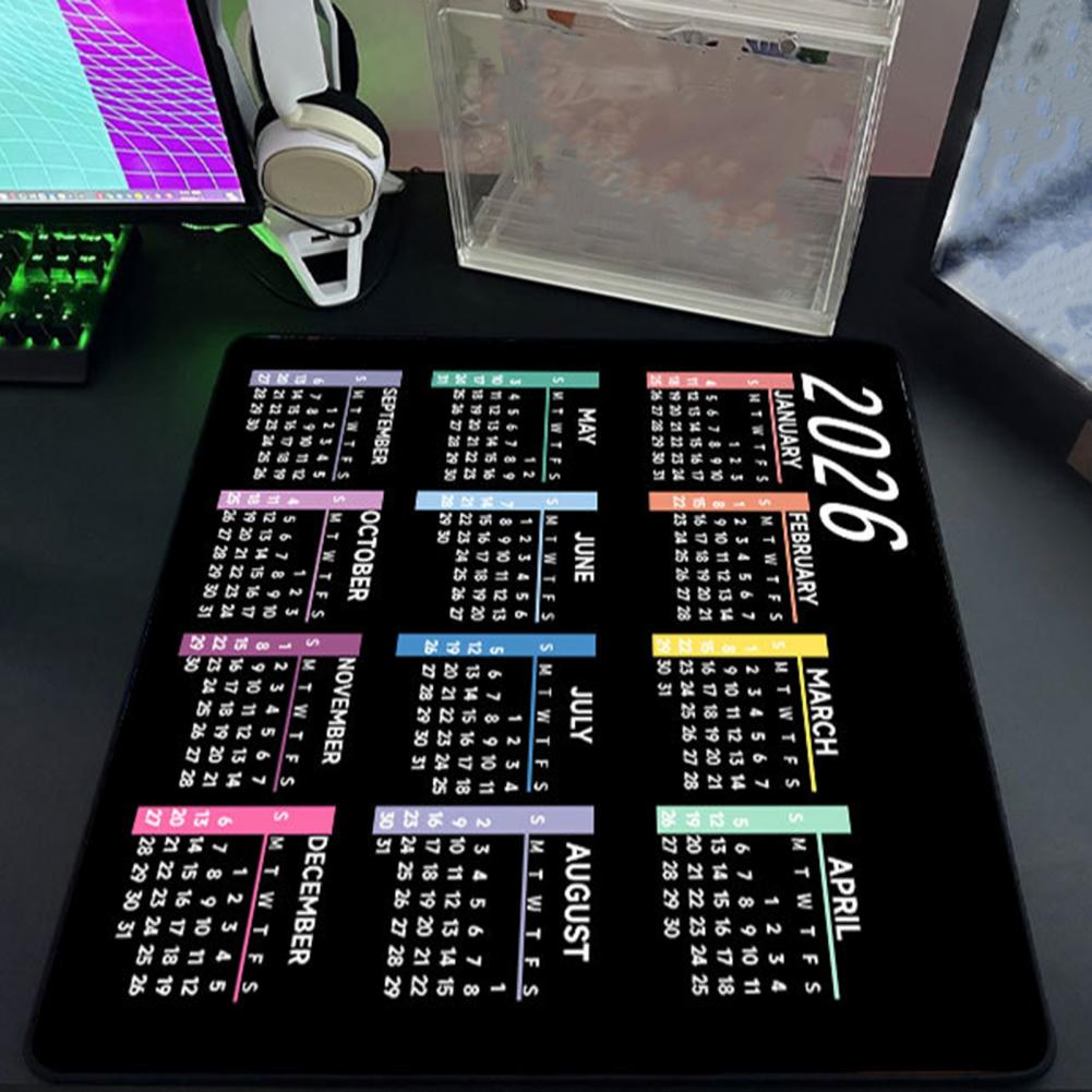 2026 Calendar Mouse Pad Waterp - Gaming Office Accessories 评论和价格
