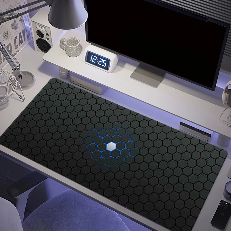 Hexagon Large Gaming Mouse Pad - Gaming Accessories Keyboards 评论和价格