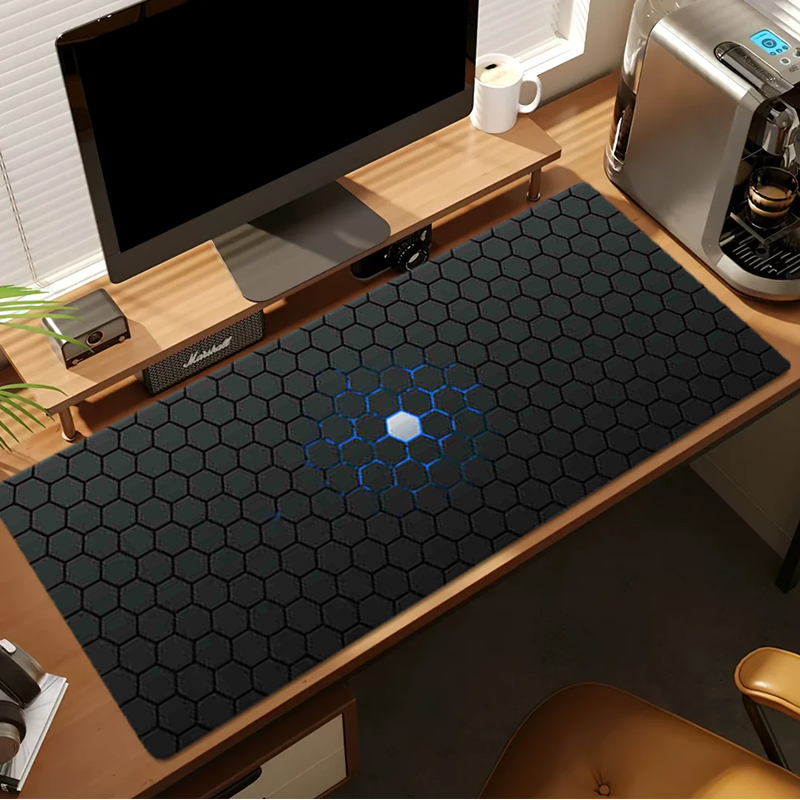 Hexagon Large Gaming Mouse Pad - Gaming Accessories Keyboards 评论和价格