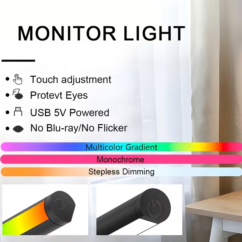 Computer Monitor Screen Light  - Monitor Light Bar 评论和价格