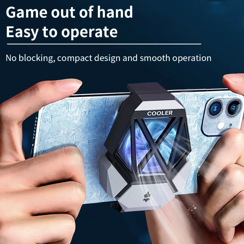 DY08 Mobile Phone Cooling Fan  - Gaming Accessories For Phone 评论和价格