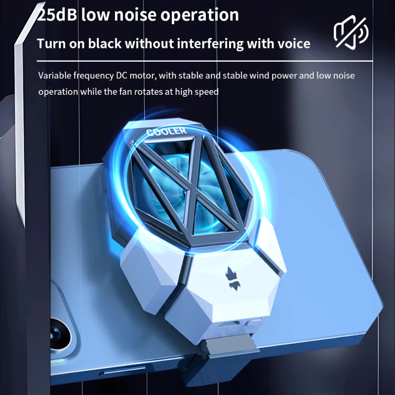 DY08 Mobile Phone Cooling Fan  - Gaming Accessories For Phone 评论和价格