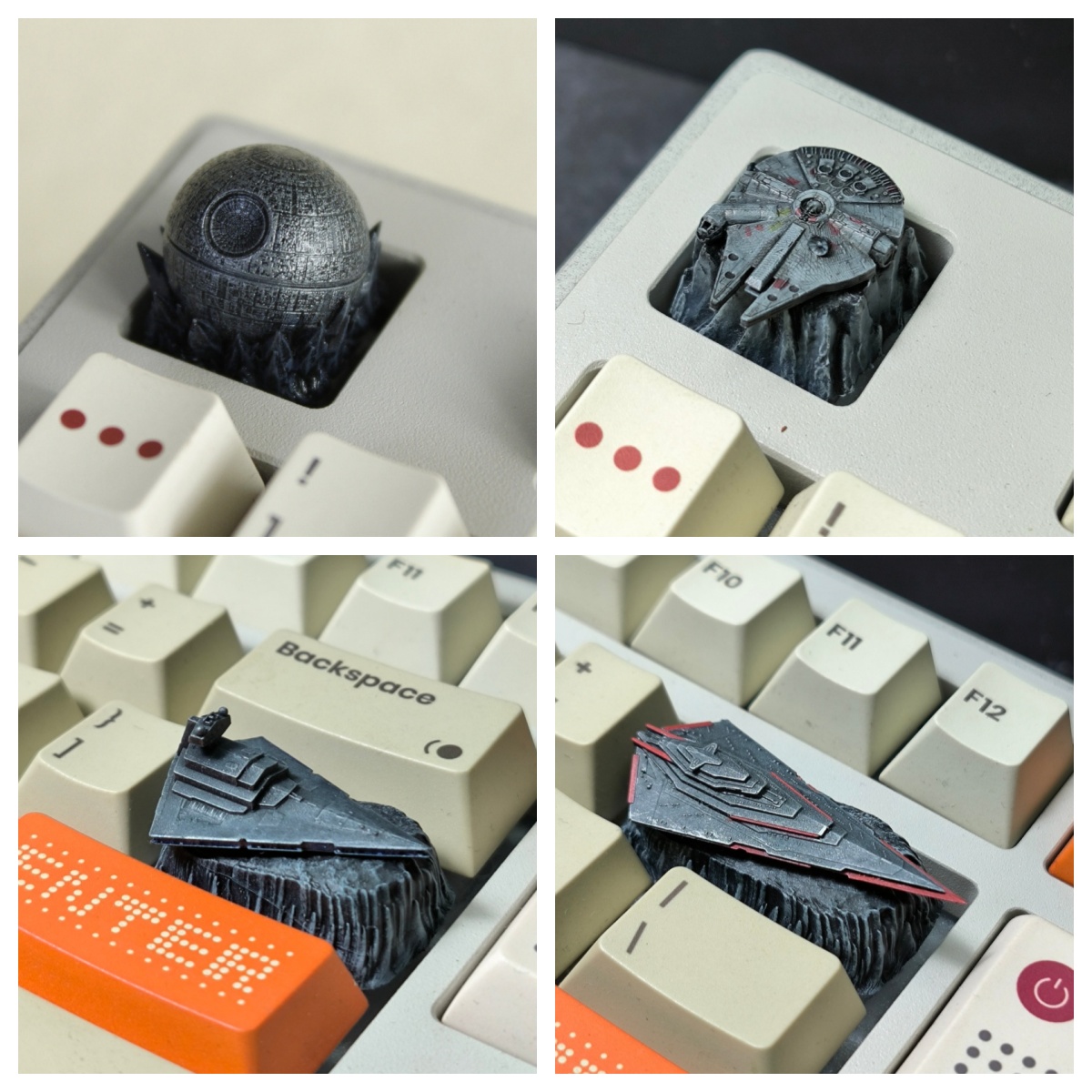 HCY Death Star Artisan Keycap  - Gaming Accessories To 3D Print 评论和价格