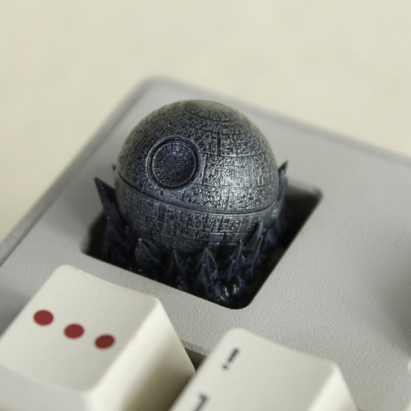 HCY Death Star Artisan Keycap  - Gaming Accessories To 3D Print 评论和价格