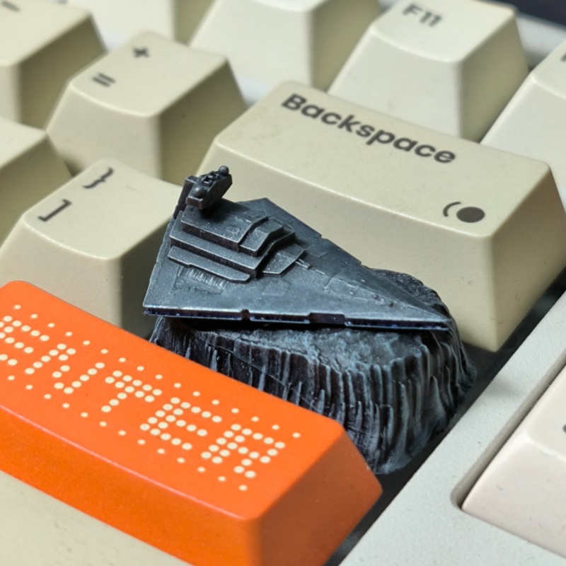 HCY Death Star Artisan Keycap  - Gaming Accessories To 3D Print 评论和价格
