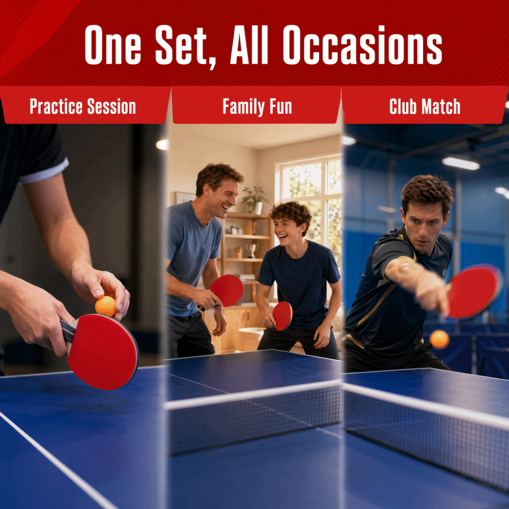 6PCS Poplar Wood Table Tennis  - Case Mesh Panel 评论和价格