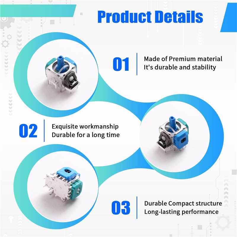 3CGRO-6Pcs Electromagnetic Ant - Gaming Accessories Repair 评论和价格