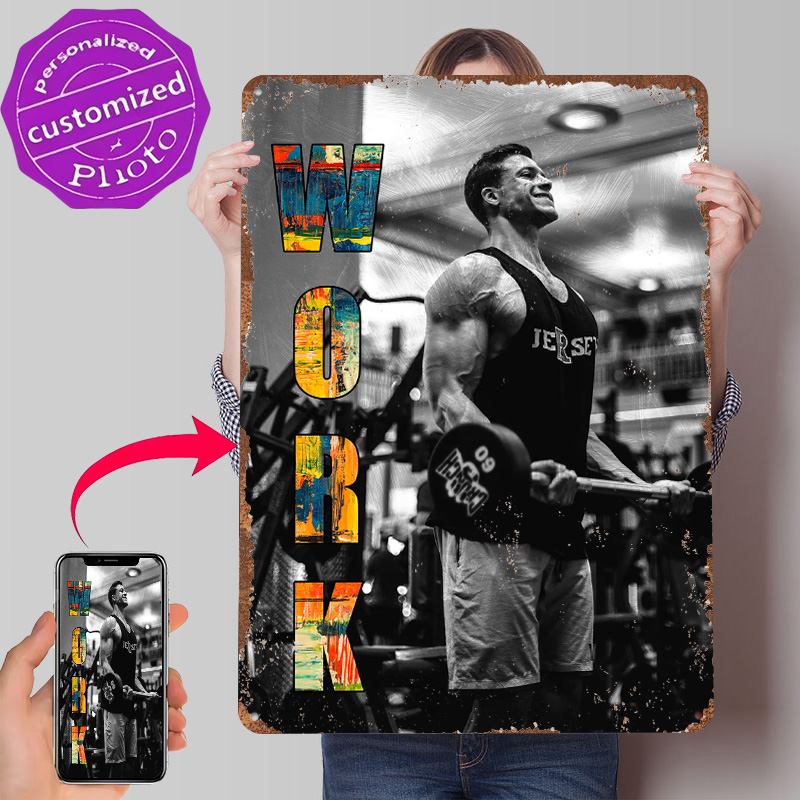 GYM Tin Poster Customized Wall - Gaming Accessories Europe 评论和价格