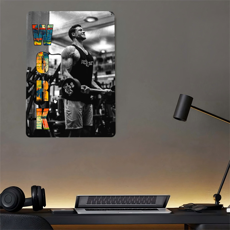 GYM Tin Poster Customized Wall - Gaming Accessories Europe 评论和价格