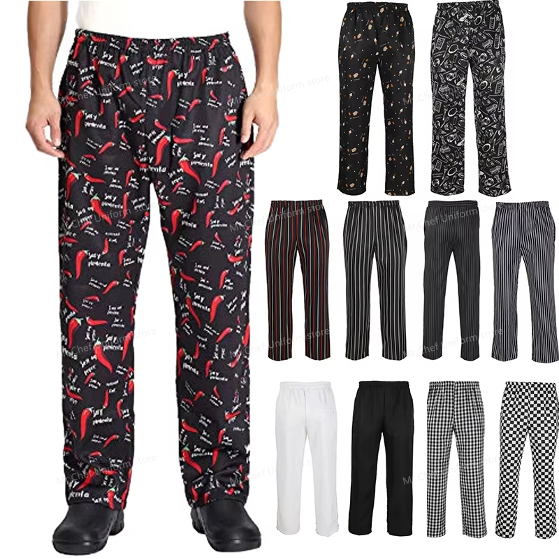 Chef Pants for Men Restaurant  - Gaming Kitchen Accessories 评论和价格