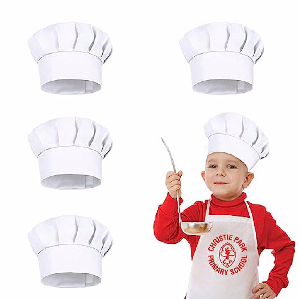 4PCS White Party Cap Hat Costu - Gaming Kitchen Accessories 评论和价格